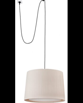 Samba Loftlampe Transportabel Med Strømstik ø50 E27 Beige