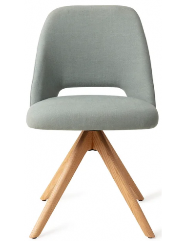 Sasue Rotrbar Spisebordsstol Tekstil H84 Azur