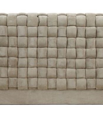 Sengegavl Tweed B195 Stengrå