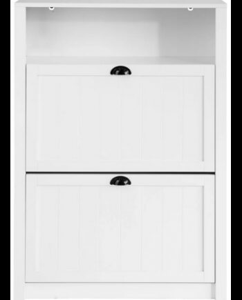 Skoskab Mdf H110 B80 D24 Hvid