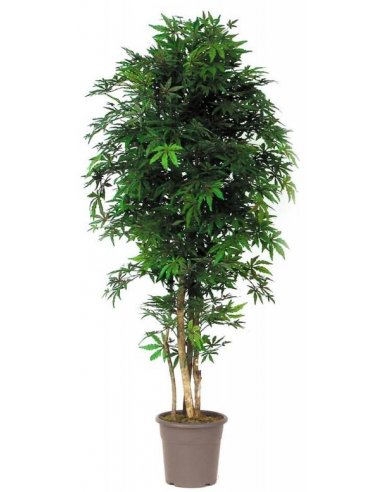 Stort Kunstigt Deluxe Ahorntræ H175 Grøn