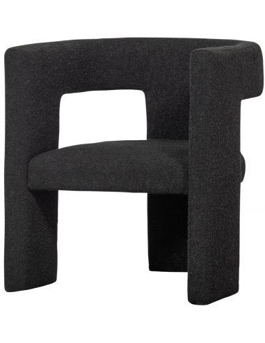 Tiwa Spisebordsstol Boucl H70 Mørkegrå