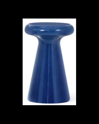 Yahiko Sidebord Fiberglas H46 ø30 Midnatsblå Højglans