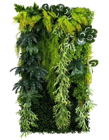 Waterfall Rock Plantevæg Med Kunstige Planter 100