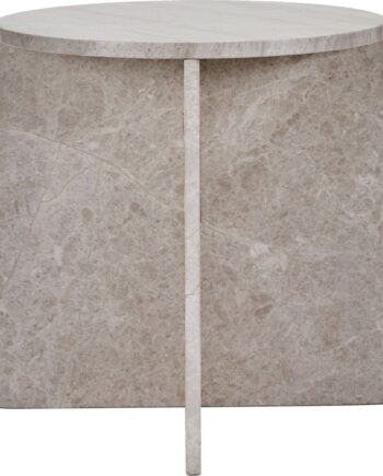House Doctor Sidebord Marb Marmor Beige 40x48x48