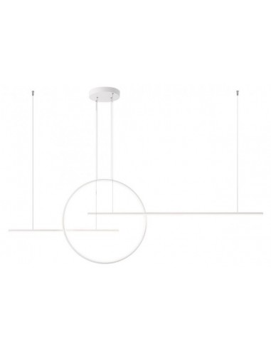 Giotto Langbordspendel Aluminium B175 56w Led Mat Hvid