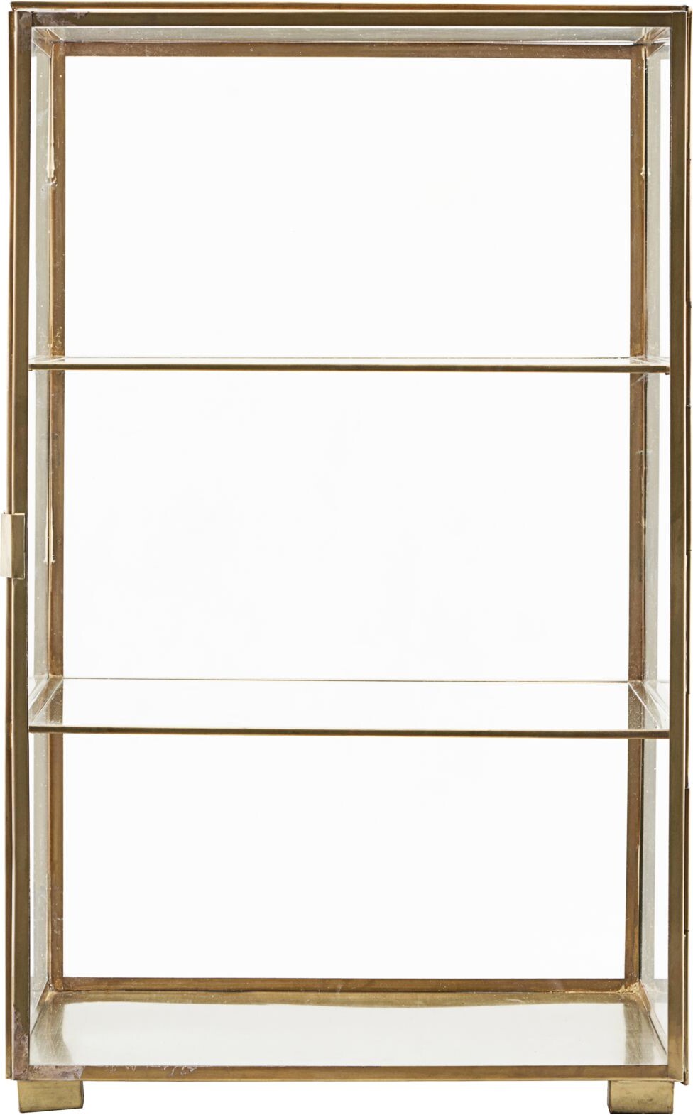 House Doctor Vitrineskab Glass Messing 5x35x35