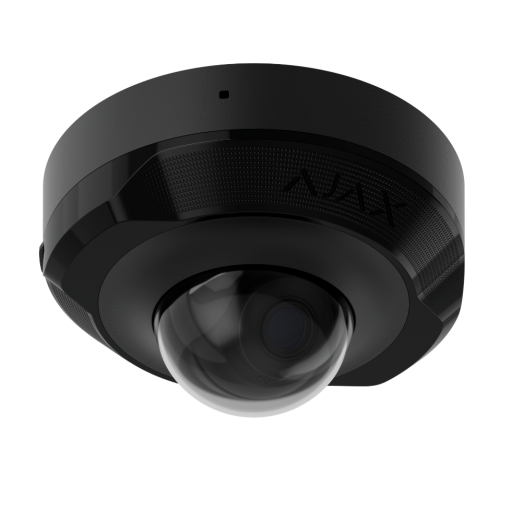 Ajax Dome Mini Overvågningskamera Med Sensor 8mp Sort
