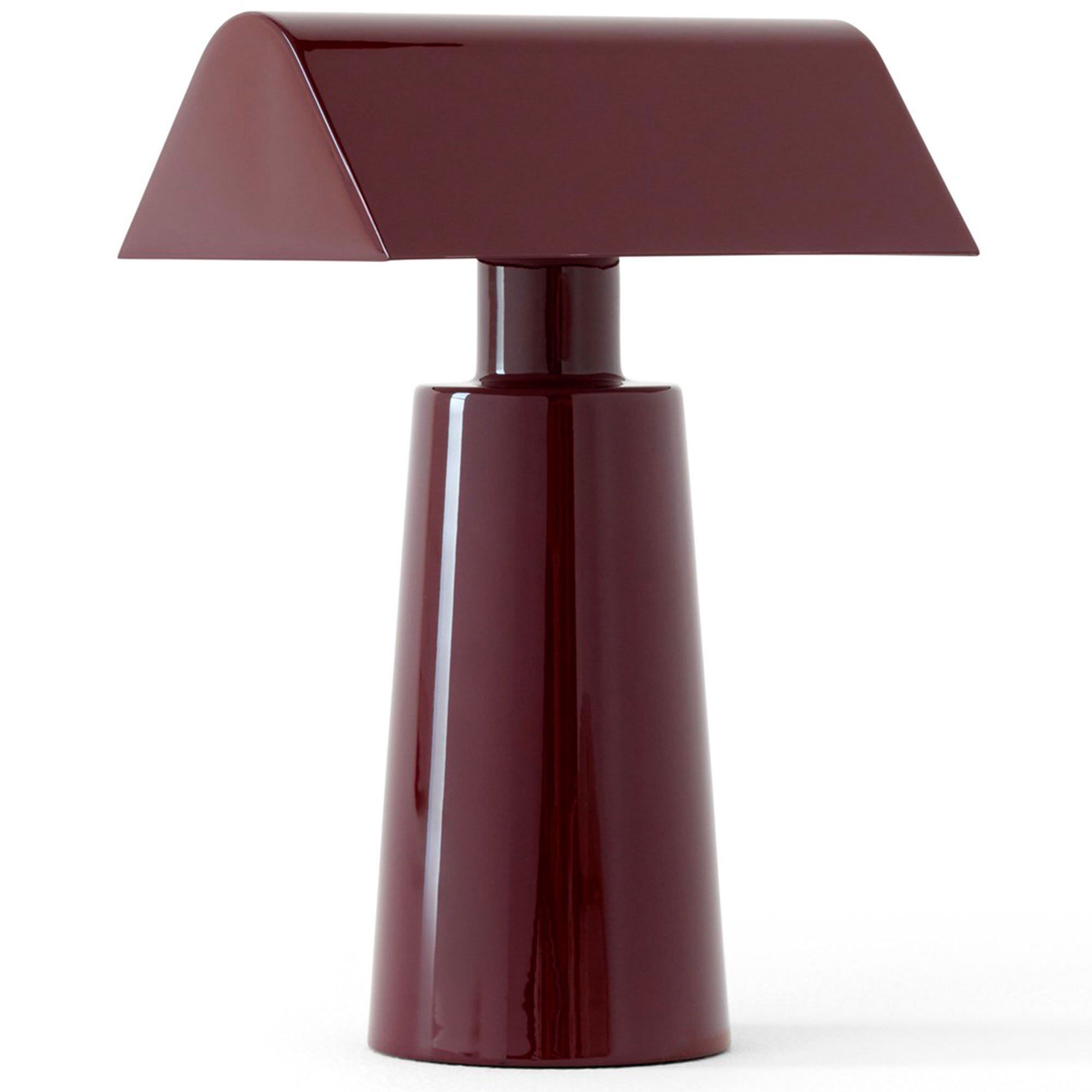 Andtradition Amptradition Caret Mf1 Bærbar Lampe Burgunder