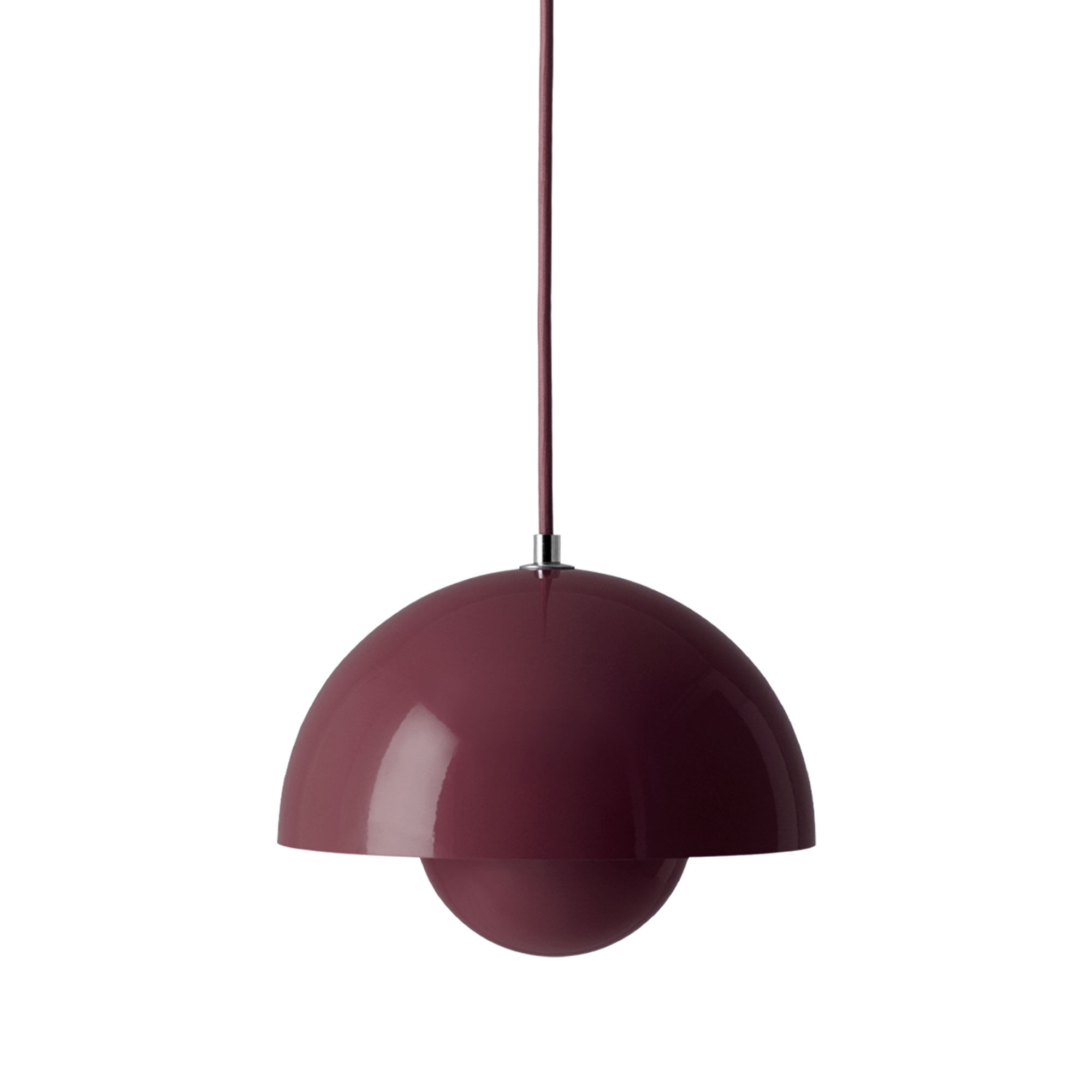 Andtradition Amptradition Flowerpot Vp1 Pendel ø23 Dark Plum