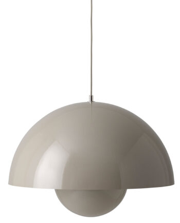 Andtradition Amptradition Flowerpot Vp2 Pendel Grey Beige