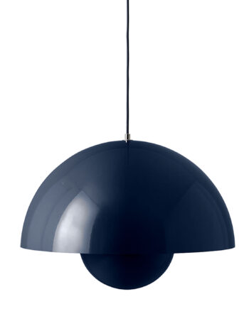 Andtradition Amptradition Flowerpot Vp2 Pendel ø50 Steel Blue