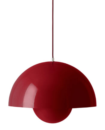 Andtradition Amptradition Flowerpot Vp2 Pendel ø50 Vermilion Red