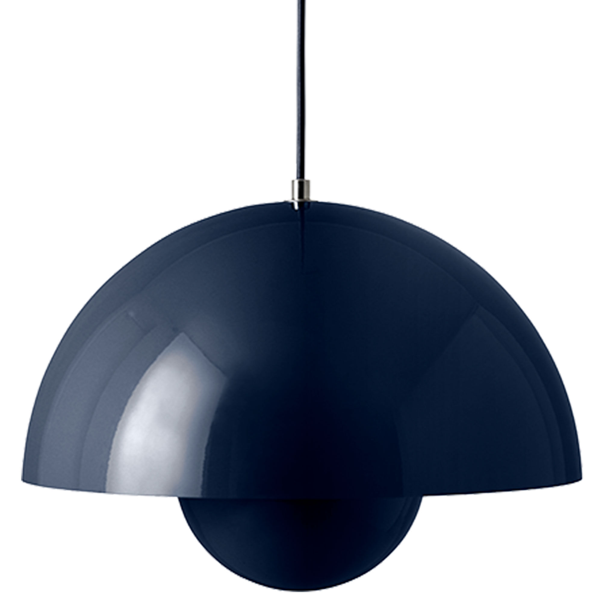 Andtradition Amptradition Flowerpot Vp7 ø37 Steel Blue