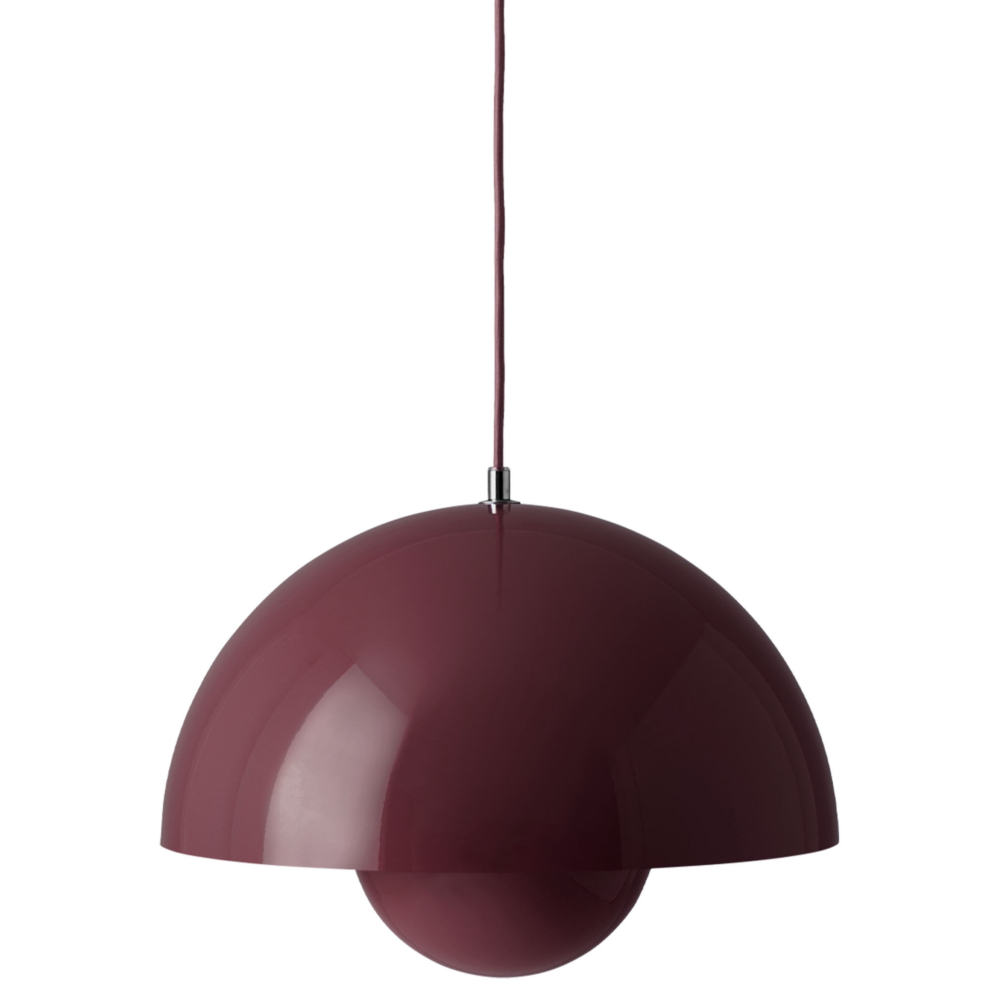 Andtradition Amptradition Flowerpot Vp7 Pendel ø37 Dark Plum