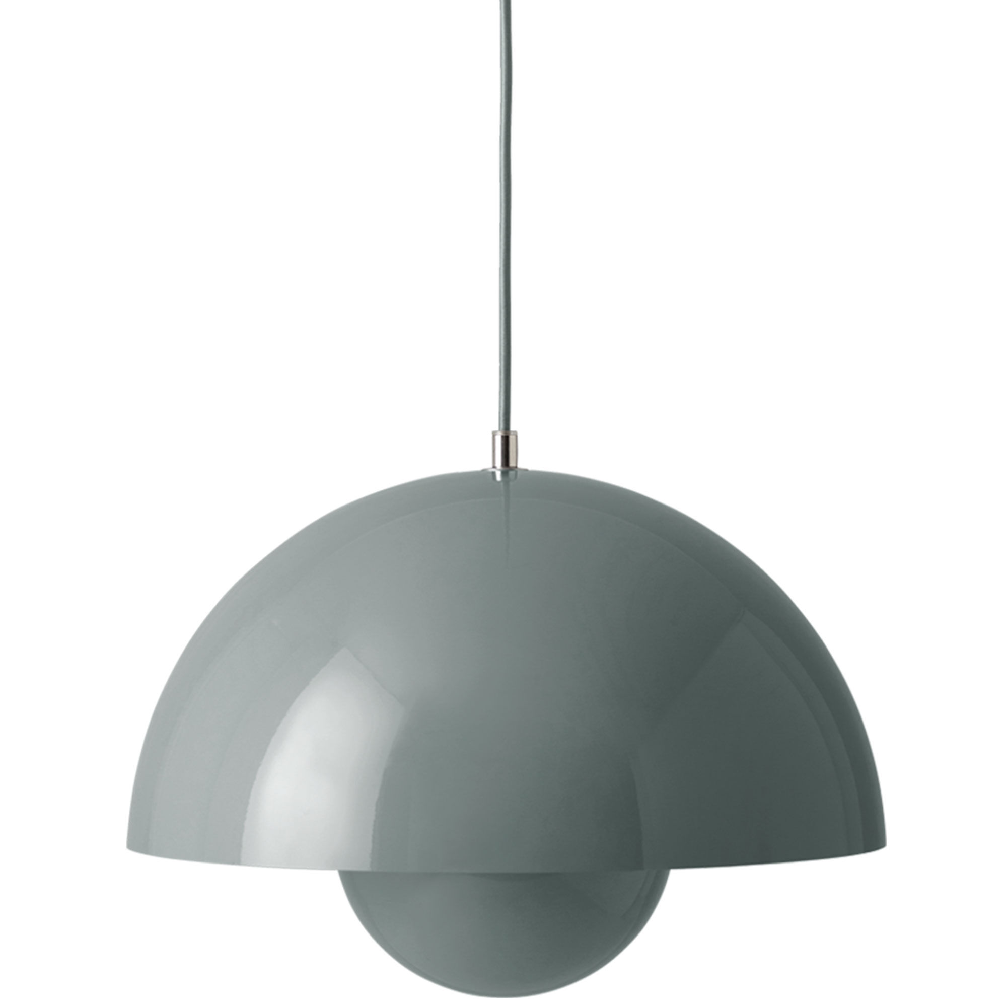 Andtradition Amptradition Flowerpot Vp7 Pendel ø37 Steel Blue