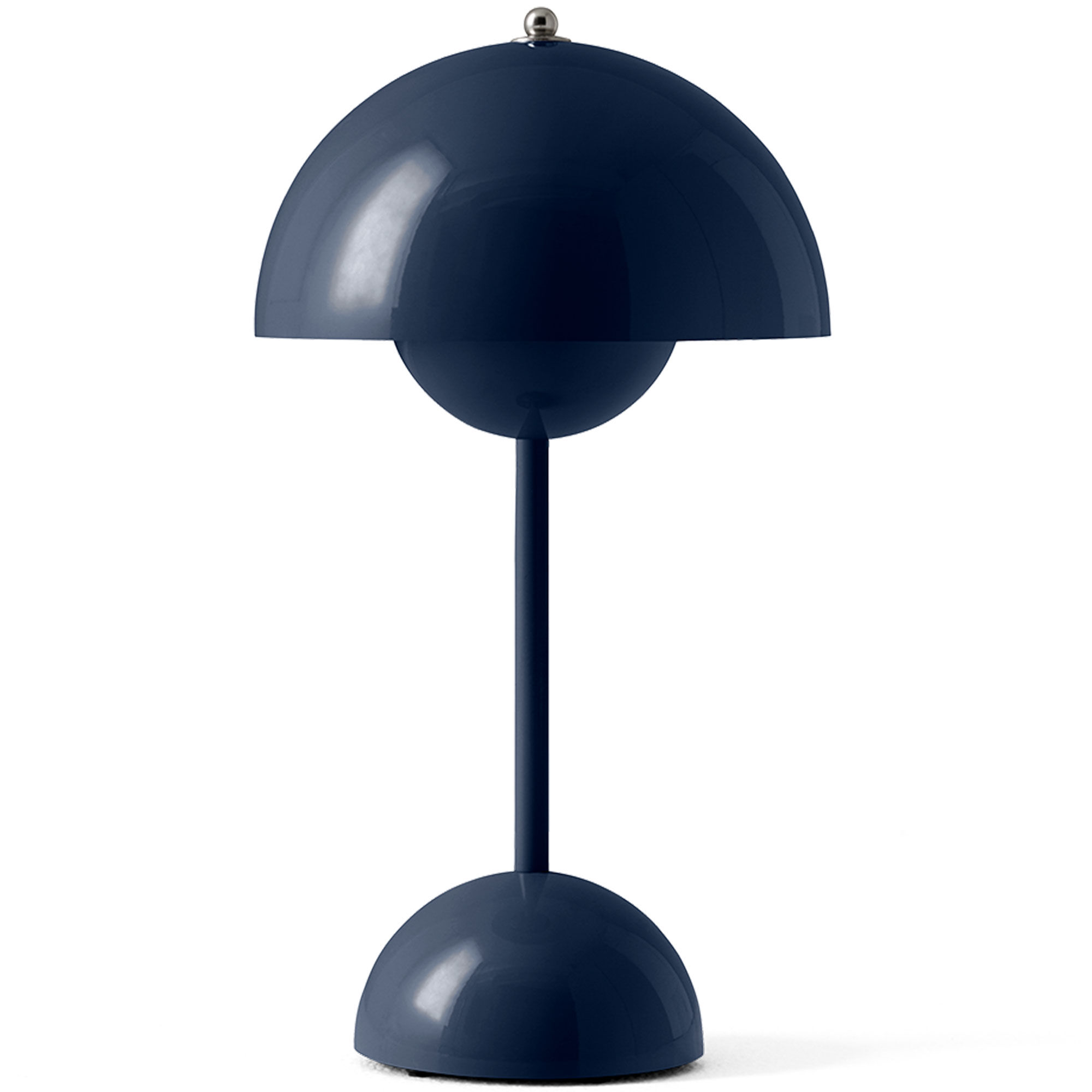 Andtradition Amptradition Flowerpot Vp9 Bærbar Lampe Steel Blue