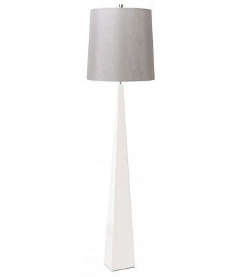 Ascent Gulvlampe H181 E27 Hvid Grå