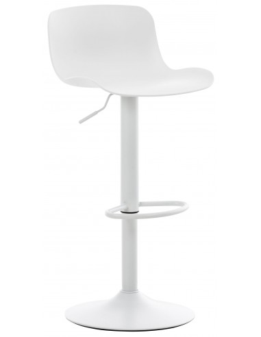 Barstol Metal Polypropylen H81 102 Hvid
