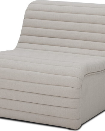 Bloomingville Allure Loungestol Natur Polyester Stof