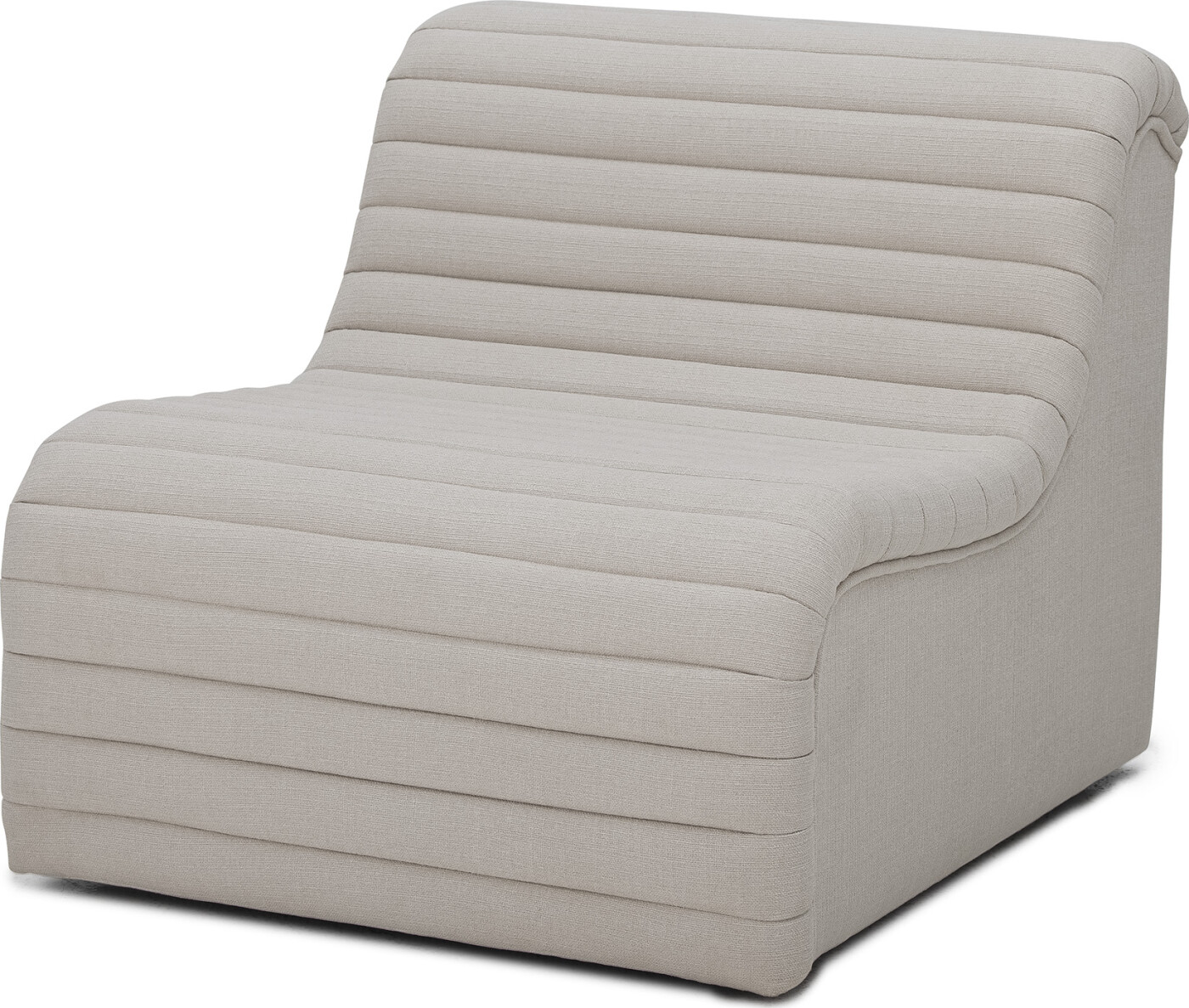 Bloomingville Allure Loungestol Natur Polyester Stof