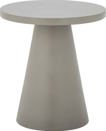 Bloomingville Ray Sidebord Grå Fibercement Rundt