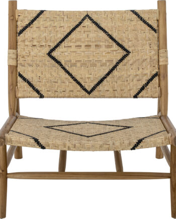 Creative Collection Lennox Loungestol Natur Teak Træ
