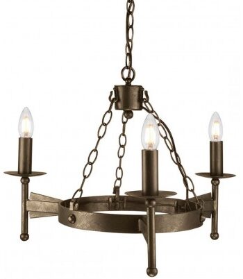 Cromwell Lysekrone ø60 E14 Antik Bronze