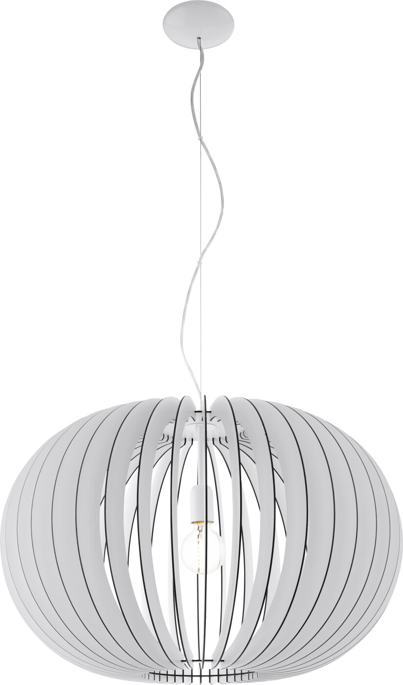 Eglo Stellato Pendel Lampe Hvid Træ