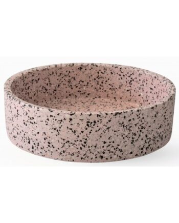 Eos Bordmonteret Rund Håndvask Terrazzo ø38 Pink Terrazzo