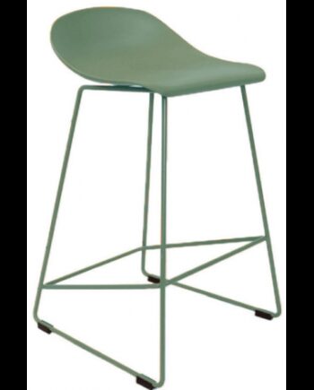 Erica Barstol Metal Polycarbonat H79 Grøn