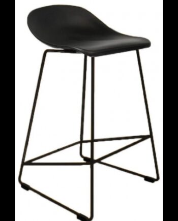 Erica Barstol Metal Polycarbonat H79 Sort