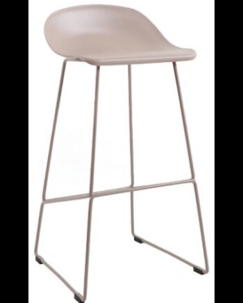 Erica Barstol Metal Polycarbonat H89 Taupe
