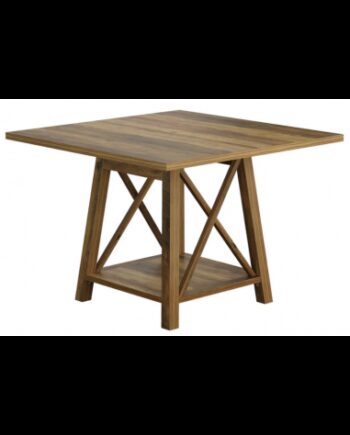 Firkantet Spisebord Mdf Møbelplade 100 100 Brun
