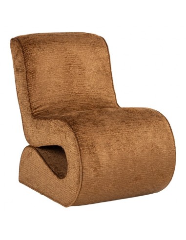 Frankie Loungestol Chenille Polyester B56 Cognac