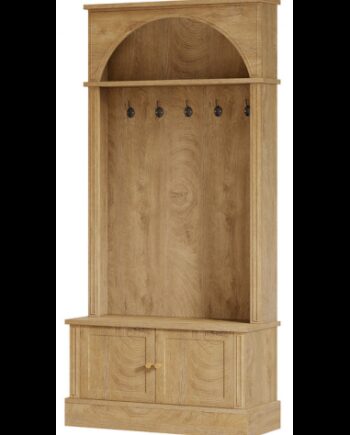 Garderobe Møbelplade H180 B83 D35 Natur