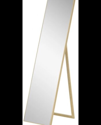 Gulvspejl Mdf Glas H150 B40 Natur
