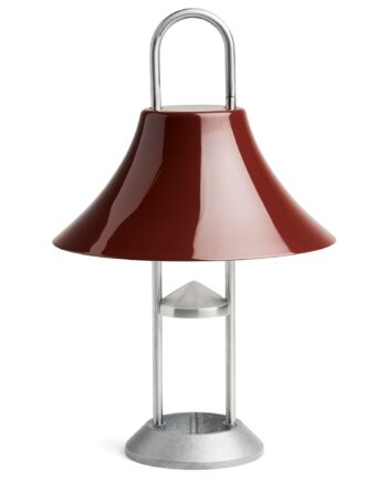 Hay Mousqueton Portable Bordlampe Red