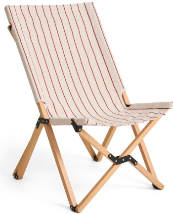 Hay Outdoor Market Sammenklappelig Stol Beige Rød
