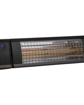 Heat1 Eco High Line Terrassevarmer Infrarød 2000w Sort