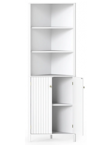 Hjørneskab Mdf H172 B42 D42 Hvid