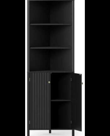 Hjørneskab Mdf H172 B42 D42 Sort