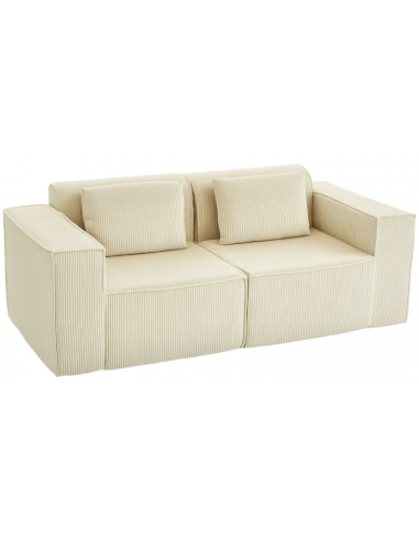 Homco Sofa Ribcord Polyester 202 Beige