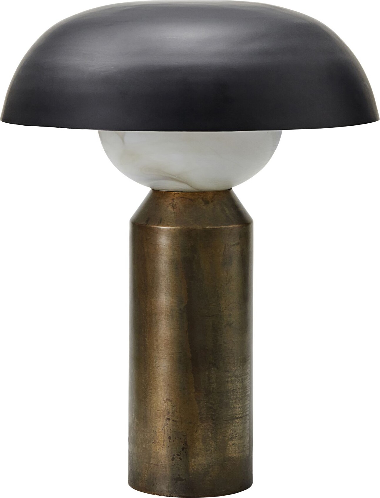 House Doctor Bordlampe Big Fellow Antik Messing