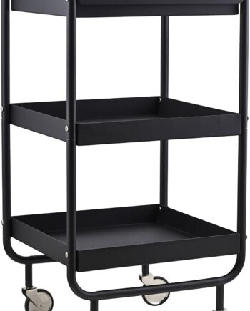 House Doctor Rullebord Roll Sort 85x38x42