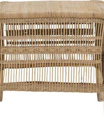 House Doctor Skammel Rika Rattan Natur 40x45x45