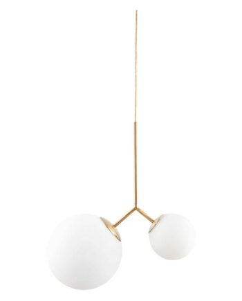 House Doctor Twice Lampe Hvid