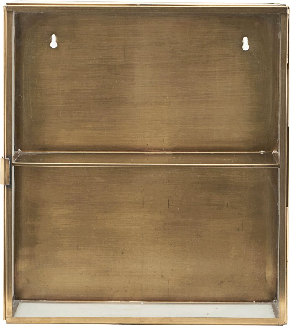 House Doctor Vitrineskab Glass Messing 40x15x35