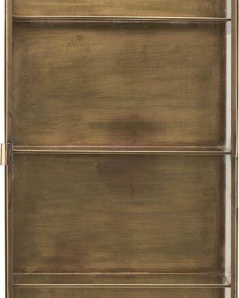 House Doctor Vitrineskab Glass Messing 80x15x35