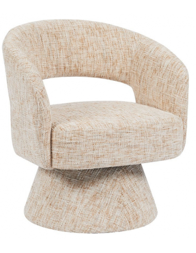 Josh Loungestol Med Drejefod Chenille H79 Beige